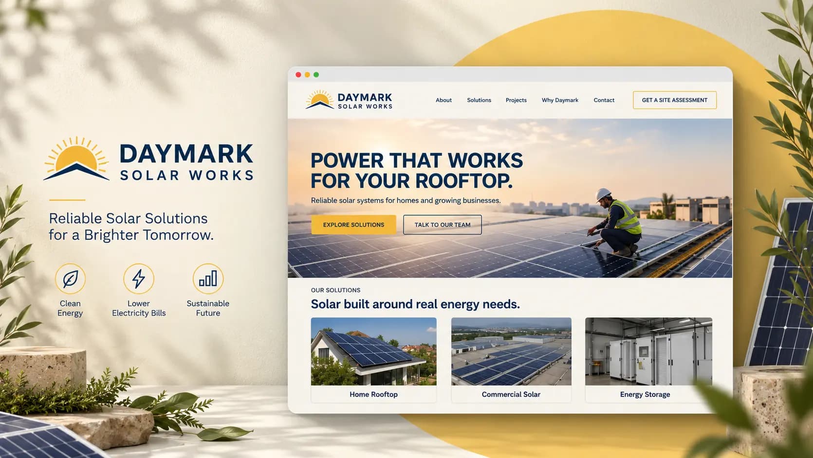 Daymark Solar works